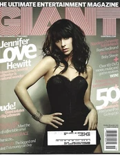 OCTOBER 2005 GIANT MAGAZINE JENNIFER LOVE HEWITT BIG LEBOWSKI RICKY GERVAIS TV'S