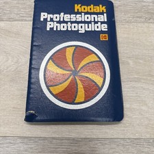 Kodak Pro PhotoGuide guide for calculating exposure filter factors color temps