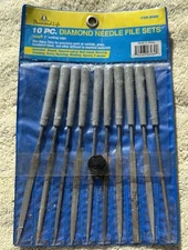 10 PC DIAMOND NEEDLE FILE SET ITEM NO. 06989
