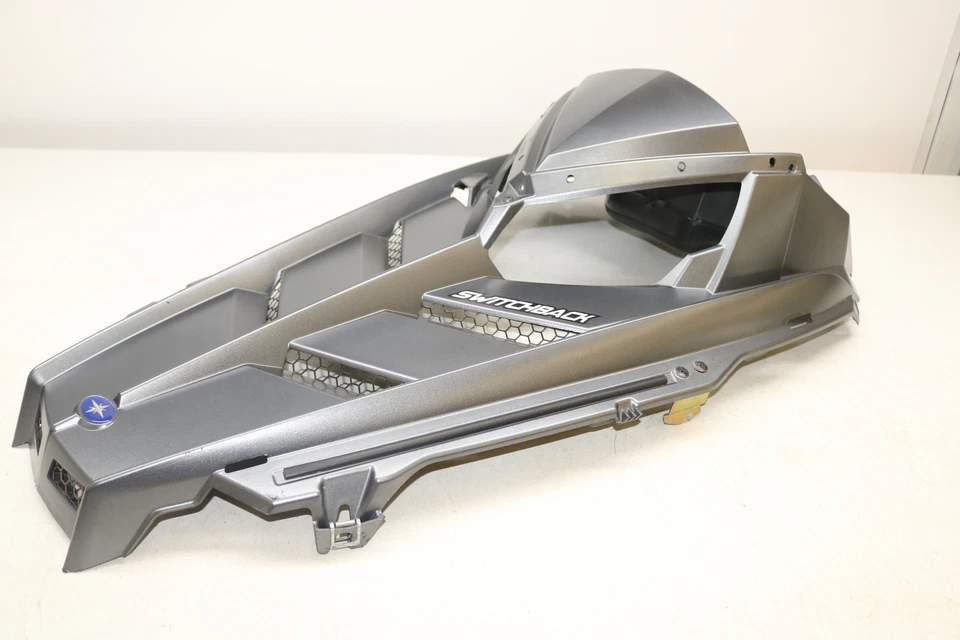 Polaris Switchback Assault 800 144" Pro Ride Hood 2014 acero gris montaje Foto 4 de 4