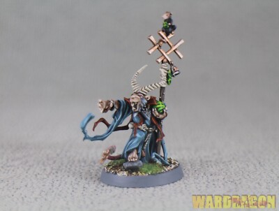 Warhammer AOS WDS painted Skaven Skaven Grey Seer z53