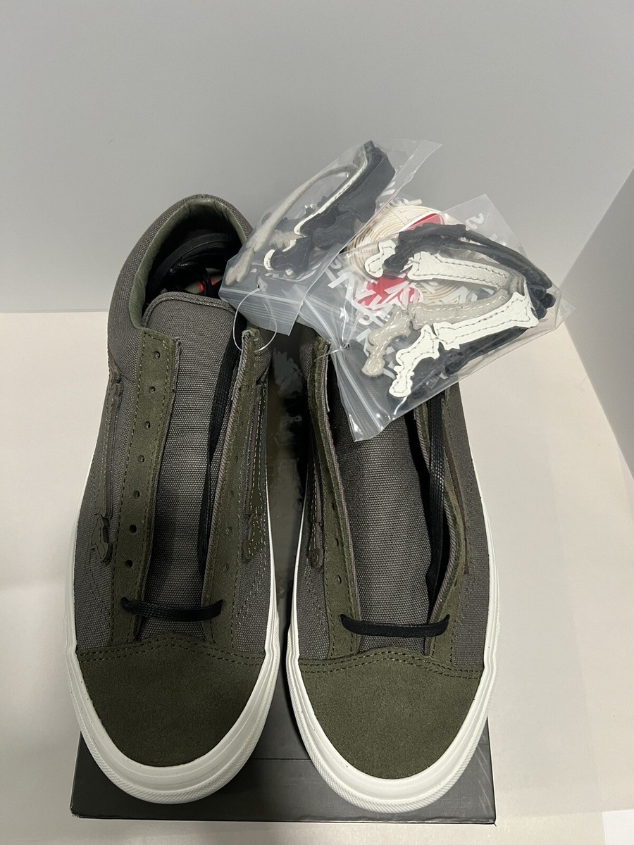 VANS X Blends VAULT OG STYLE 36 LX GREEN MAGIC TAPE Size 10 VANS X Blends VAULT OG STYLE 36 LX GREEN MAGIC TAPE Size 10