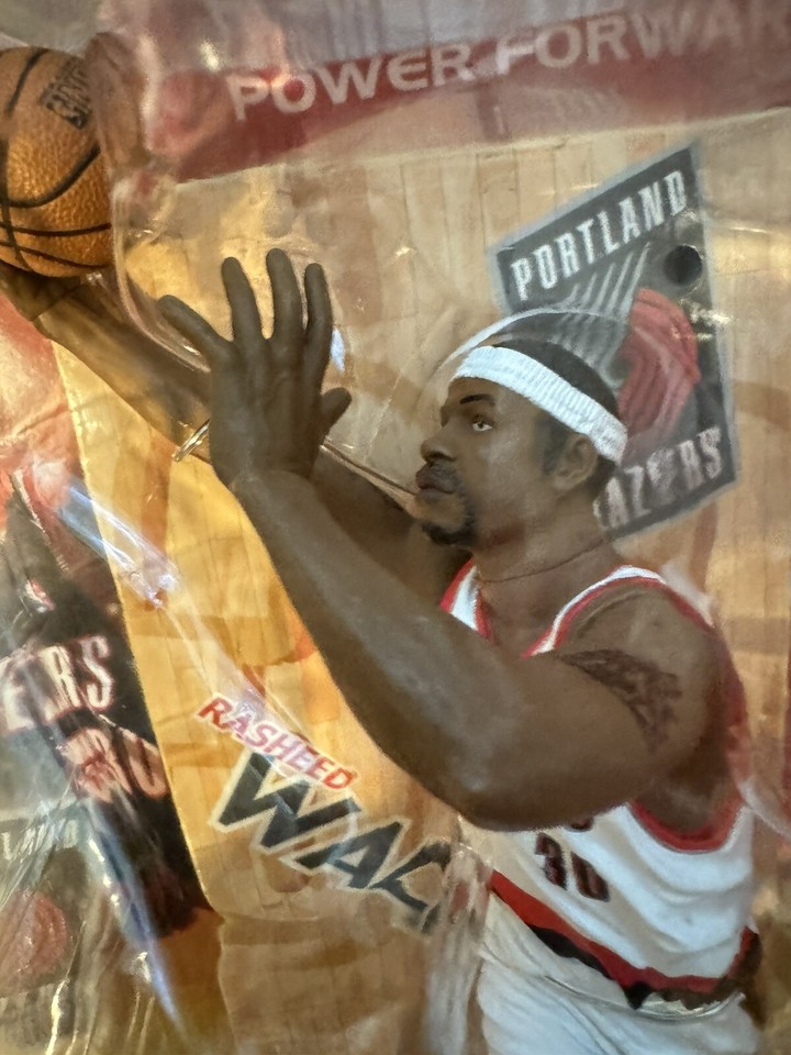 2Pack Rasheed Wallace McFarlane Action Figures Portland Trail Blazers