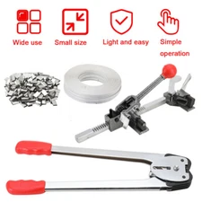 Heavy Duty Banding Strapping Kit with Tensioner Tool Plastic Packaging Strapping