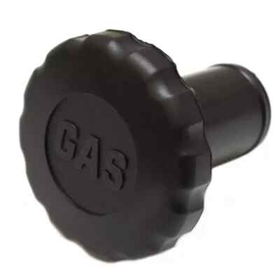 Perko Boat Gas Deck Fill 1613DP0BLK 1 1/2 Inch Black Polymer