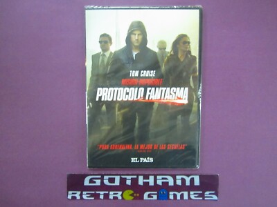 Mission Impossible Protocolo fantasma Pelicula DVD nueva precintada edicion Slim