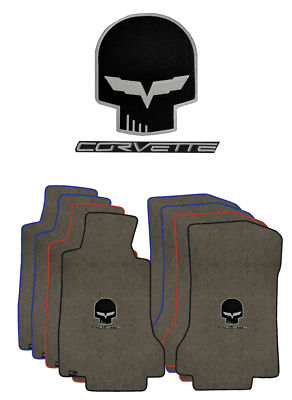 Lloyd Ultimat Front Row Carpet Floor Mat for 05-07 Corvette (#L1461) Euro Grey