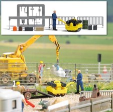 Busch 7805 Action Set: Straßenwalze mit Figur, Spur H0