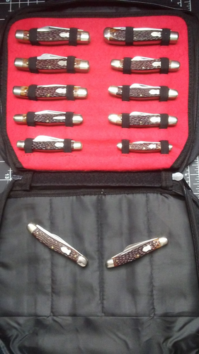 Vintage Schrade NY USA #855 Stockman 3 Blade "Razor Blade Stainless" Pocketknife - Picture 19 of 22