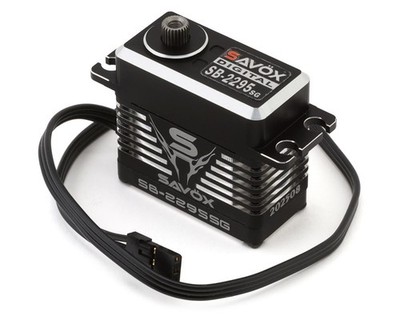 Savox SB-2295SG Aluminum ''Monster Torque'' Steel Gear Brushless Servo (HV)