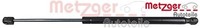 Metzger 2110609 Gasfeder FüR Koffer-/Laderaum Gasfeder GasdäMpfer FüR Opel