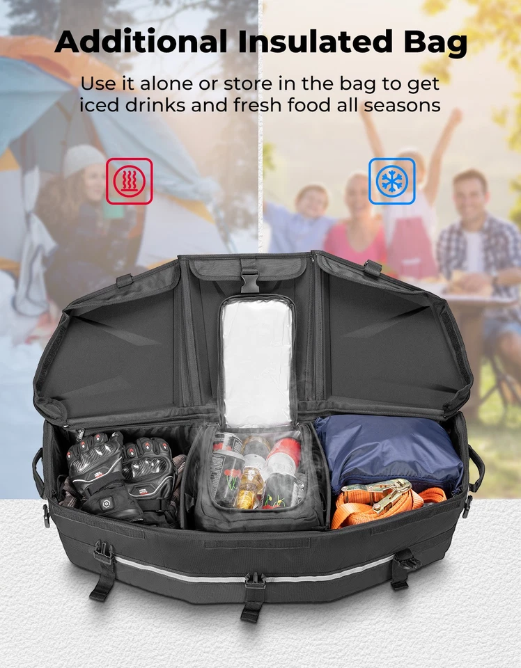 50L UTV Cargo Storage Box Cooler Box for Can Am Maverick X3 Renegade Outlander - Image 4 of 4