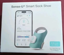 Sense-U Smart Sock Shoe SU601 0-12 Months (up to 20lbs) Sleep Analysis & report