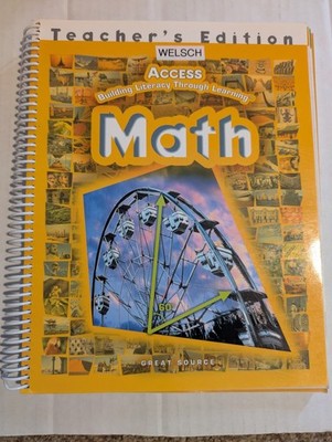 Great Source Access Esl: Math Teacher Edition Grades 5 - 12