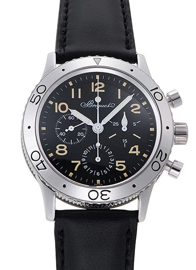 Breguet — Breguet Aeronavale 3800PT / 92 / 1W6 Platinum 39mm Rotating Bezel 1950 #KMW322