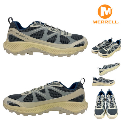 MERRELL Tempo EXP Outdoor Hiking Shoes Mens 14 Monument Blue & Ecru J038281 NEW