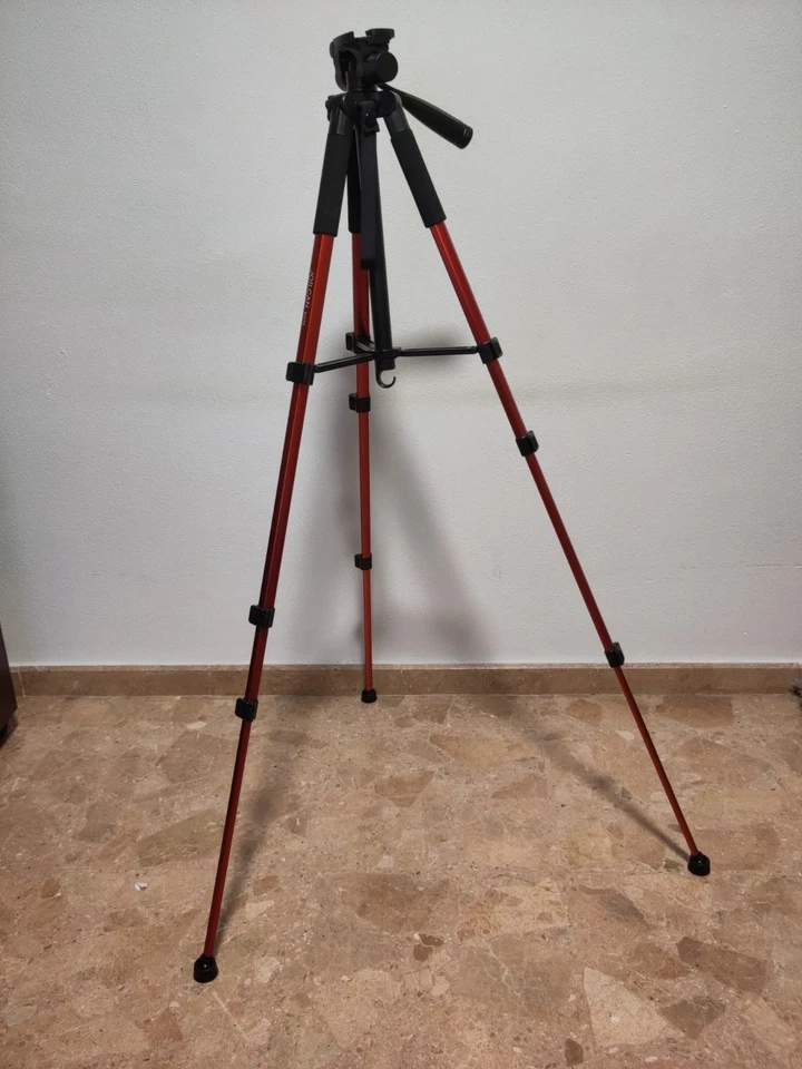 Trípode JOILCAN 161cm – Aluminio – Para Móvil y Cámara – Ligero y Extensible - Imagen 4 de 4