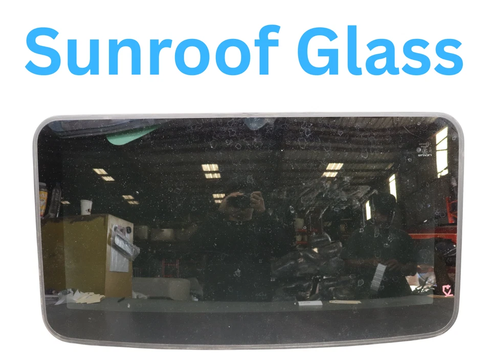 01-06 Lexus LS430 techo corredizo techo superior ventana de vidrio fabricante original Foto 3 de 4