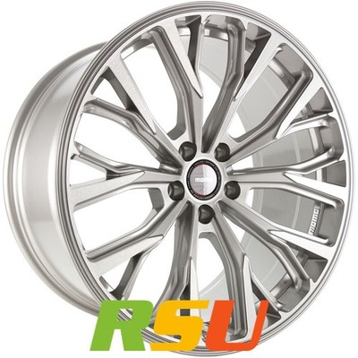 Momo RF02 titan-silver brushed 10x20'' ET40 LK5 112 ML 66.6 Alufelgen 20 Zoll