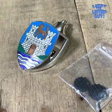 Vintage Bug 1951-1960 Volkswagen Wolfsburg Castle Hood Crest / Badge - German!