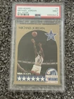 1990-91 NBA HOOPS All-Star Game Michael Jordan #5 PSA 9