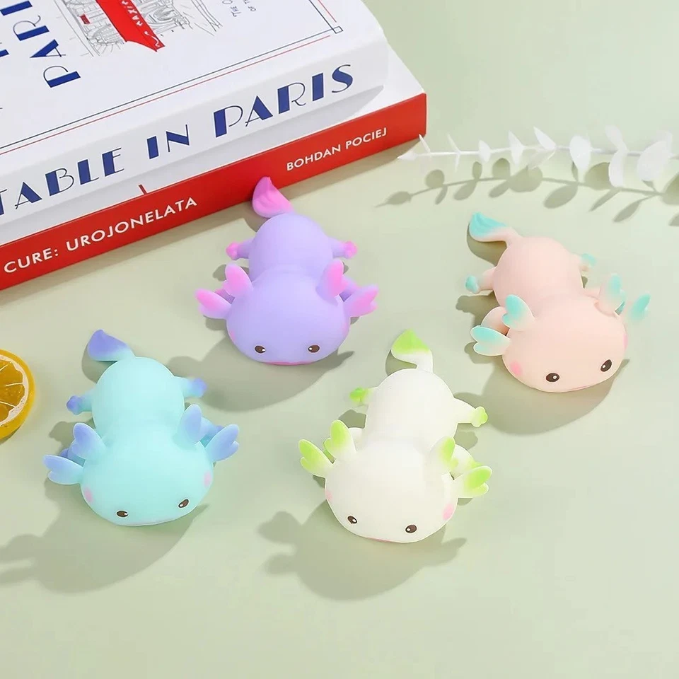 Cute Axolotl Squishy Toy