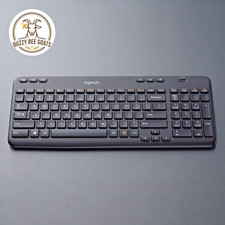 Logitech K360 Wireless Keyboard Compact Slim USB Unifying Receiver Black