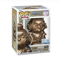 Funko POP! Jinbe Statue (Bronze) ONE PIECE Limited Ed+PREORDER PROTECTOR
