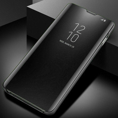 Clear S-View Mirror Flip Back Case For Samsung Galaxy A52 S22 Ultra S21 Plus