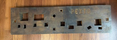 Pexto/Roper #982 Forming Stake Bench Plate Blacksmith Metalshaper Tinsmith NICE!