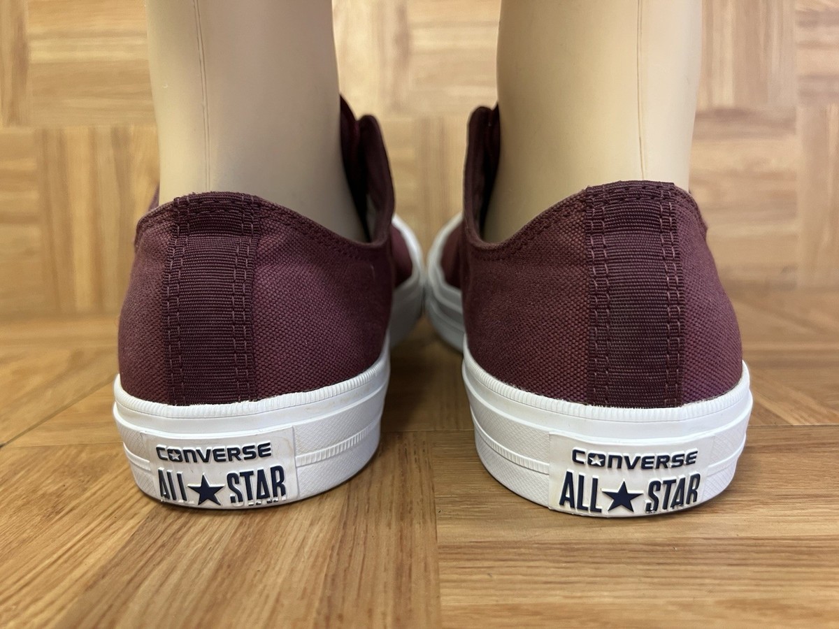 12 - Converse Chuck Taylor All Star II Lo Bordeaux Gum 