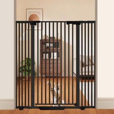 51'' Extra Tall Cat Gate 30-49.2'' Wide for Doorways Hallways Pressure Mounted