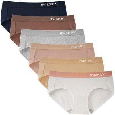 Unterhosen Damen Baumwolle Weich Sport Slip Mehrpack Frauen Hipster Unterwäsc...