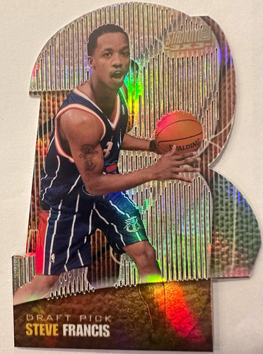 Steve Francis [Luminescent] #10A 1999 Stadium Club 3X3 card