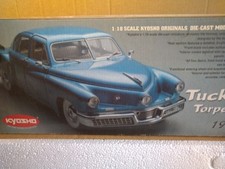 Kyosho 1/18 Tucker Torpedo 1948 Red Diecast Model Car New Sealed