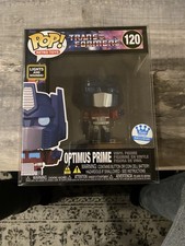 Funko Pop! Lights and Sounds Optimus Prime #120 Exclusive W/protector