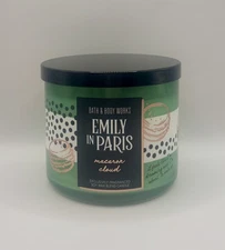 Bath & Body Works - Macaron Cloud - Emily in Paris - Netflix 3-Wick Candle New!