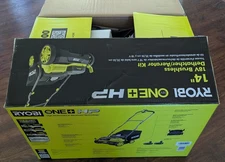 HP 18V Brushless 14"Cordless Battery Dethatcher/Aeratorw/ 2x4Ah Batteries