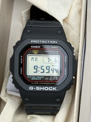 CASIO G-SHOCK DW-5000R-1AJF Origin Square Digital Reissue Classic Watch Unworn