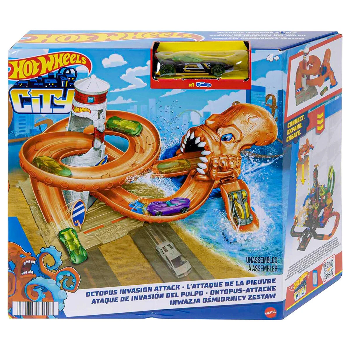 Hot Wheels City Némésis Ensemble de Jeux Enfants Set Jouet Assortiment 4+