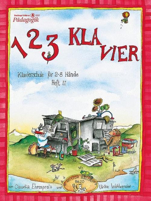 Thumbnail - Ehrenpreis Claudia. 1 2 3 Klavier Ii. Taschenbuch