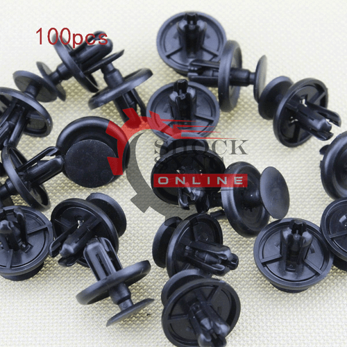 100pcs Engine Under Cover Push Type Retainer Clips For Toyota Lexus 90467-07201 - Bild 1 von 13