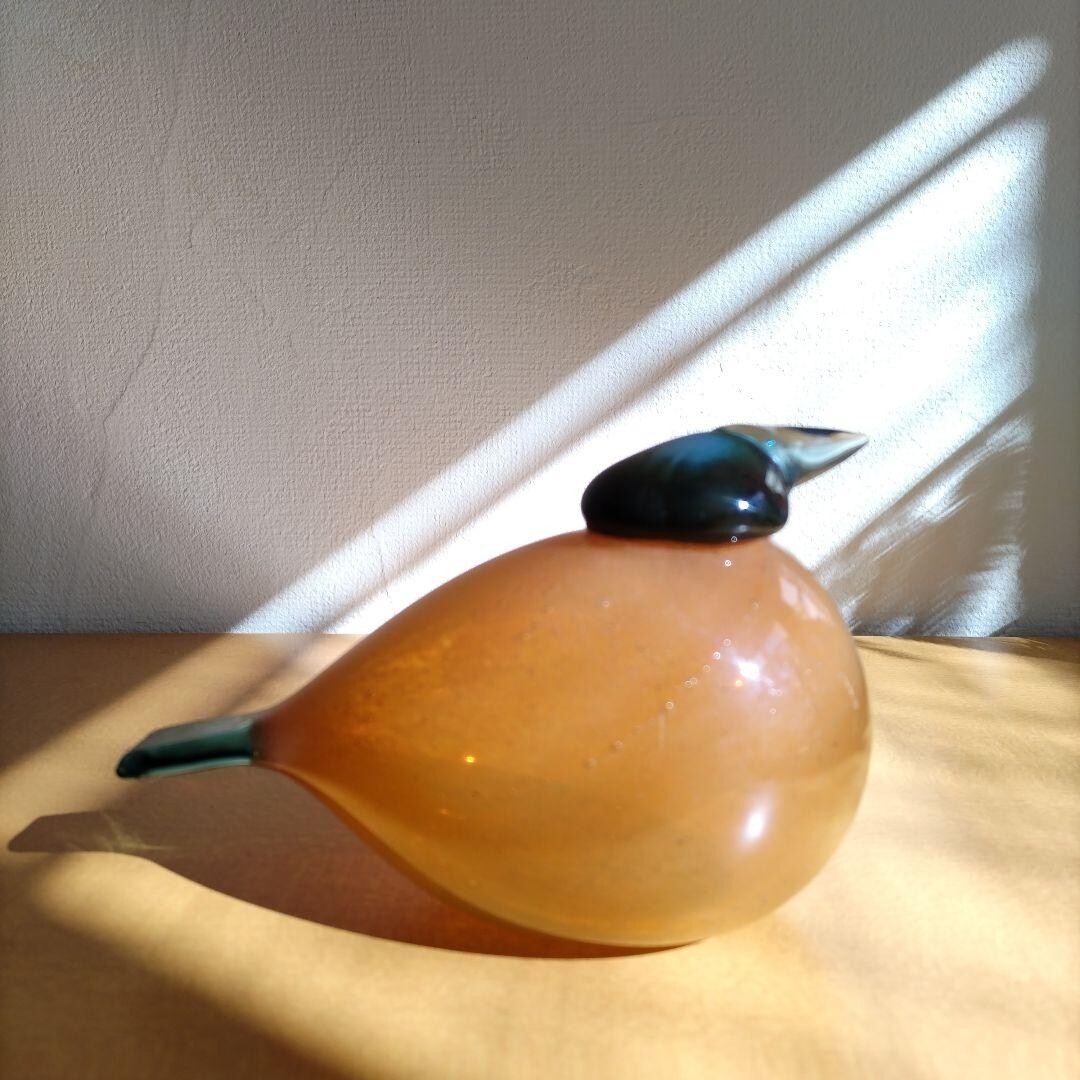 工芸品  birds oiva toikka Mountain bird Iittala Birds, Oiva Toikka, Nuutajärvi Glass Factory