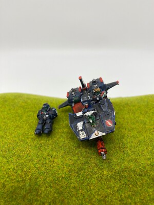 Warhammer 40k Dark Angels - Ravenwing Sammael + Land Speeders - Peints Et Aimantés