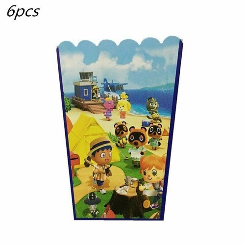 Animal & Crossing Theme Birthday Party Supplies Plate Balloons Banner Decoration - Picture 6 of 9