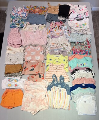 Lots Of 54 ( Carters, Cat/jack, Cloud Island, Wanderling,Gerber, Grayson Mini)