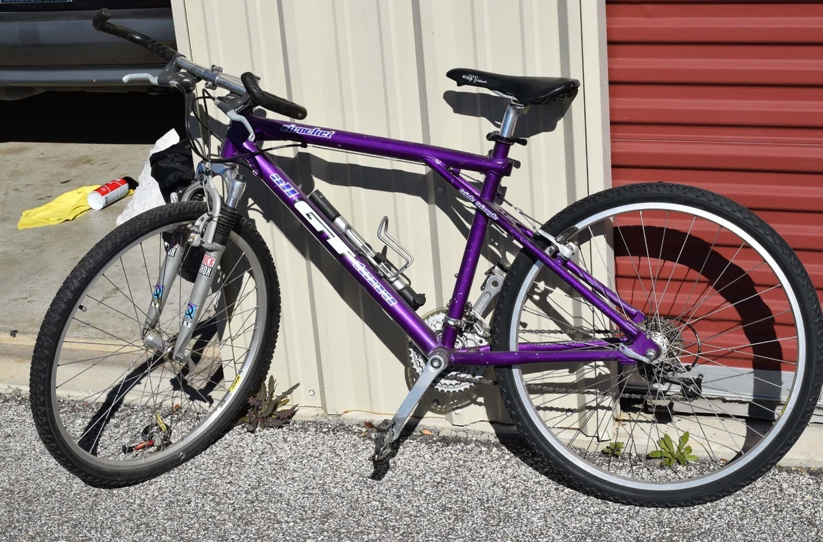 Vintage GT Ricochet Mountain Bike Triple Triangle Frame Blue eBay