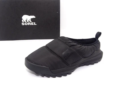SOREL ONA RMX PUFFY SLIP-ON Sneaker Low Slipper Damen Schuhe Schwarz Gr. 39 - Bild 1 von 4