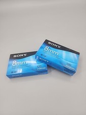 SONY 8mm VIDEO CASSETTE P6-120MPr Standard Grade Brilliant Color  Sound