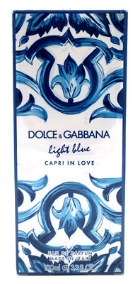 Dolce & Gabbana Light Blue Capri in Love EDP 100ml / 3.3 oz Authentic & Sealed!